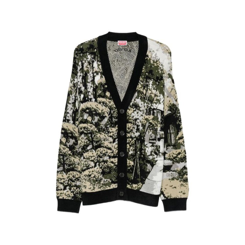 Kenzo Green Sweaters & Knitwear - Cardigans Men Men
